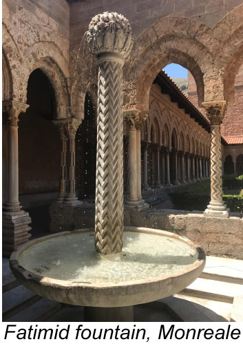 Monreale's Norman-Arab architecture.