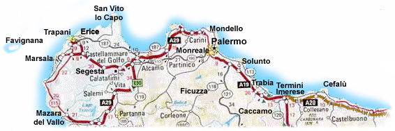 Getting around northwestern Sicily.